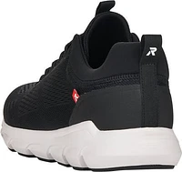 Black Mesh Lace Up