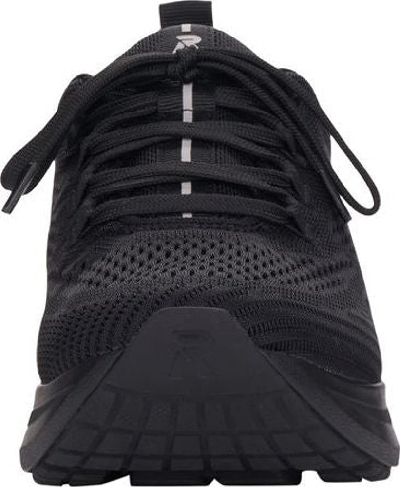 Black Mesh Lace Up