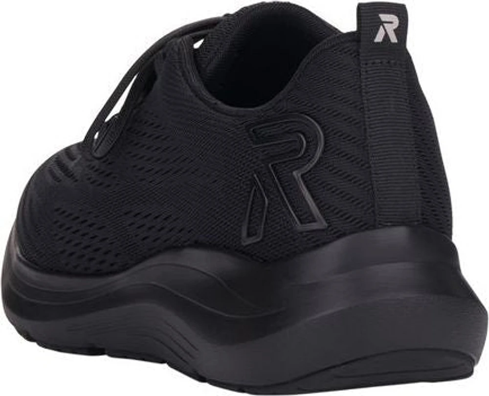 Black Mesh Lace Up