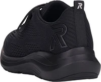 Black Mesh Lace Up