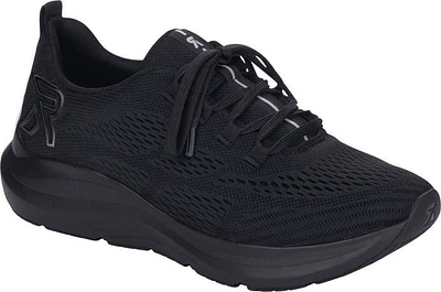Black Mesh Lace Up
