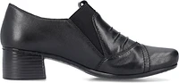 Black Slip On W Heel
