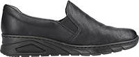 Black Slip On Wedge Heel