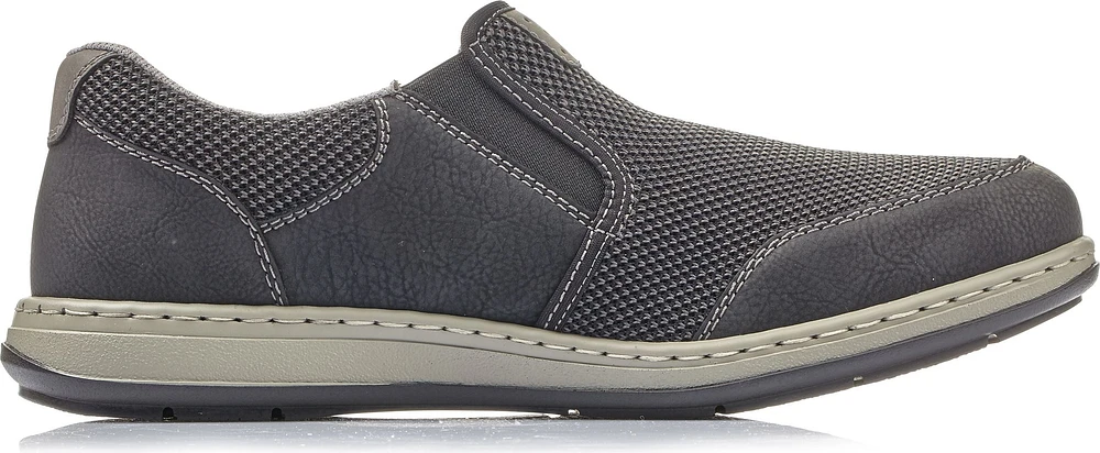 Black Techknit Slip On