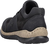 Black Toggle Lace Up