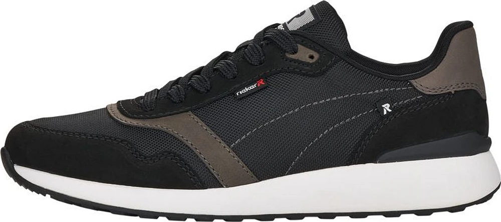 Black/Grey Lace Up