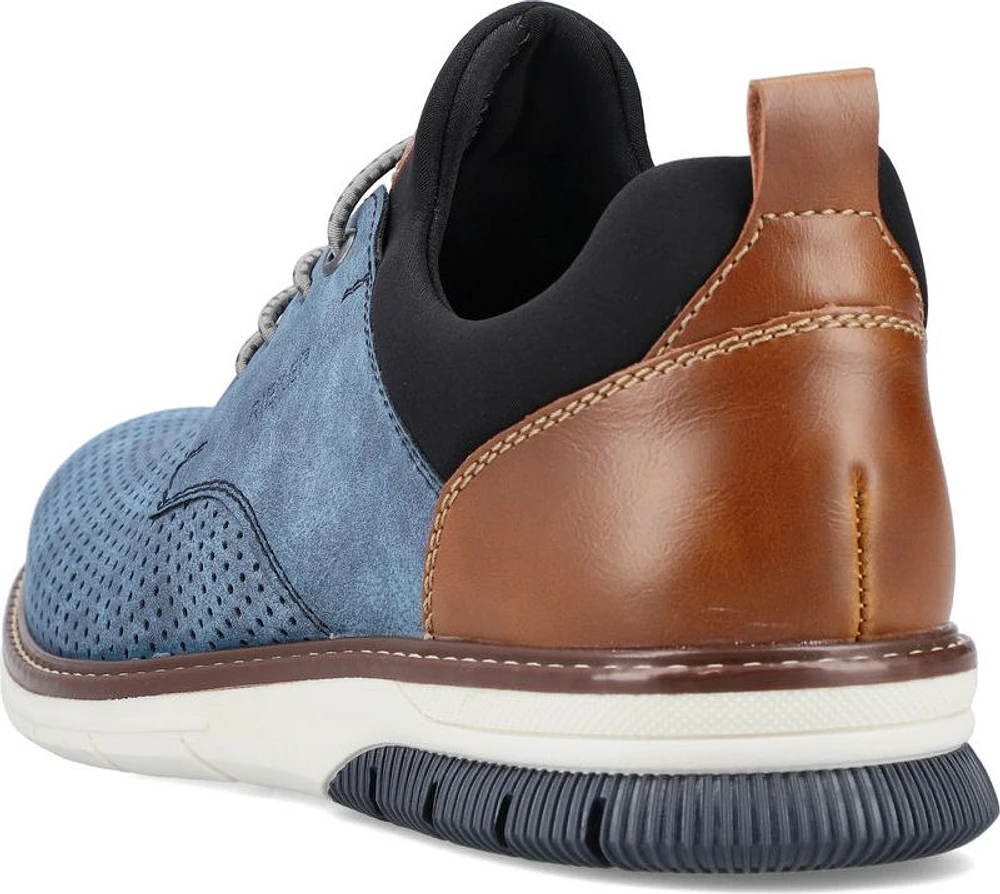 Blue/Amaretto Lace Up