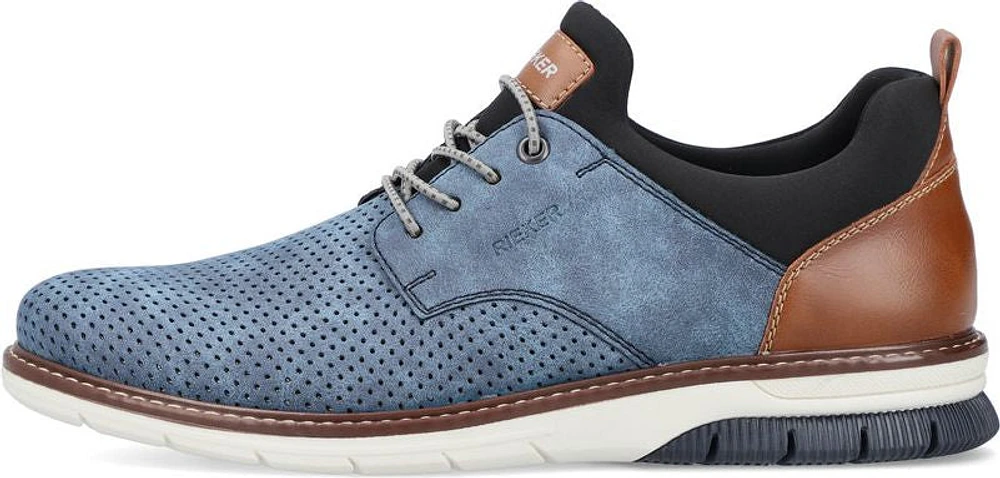 Blue/Amaretto Lace Up