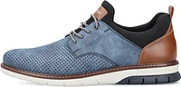 Blue/Amaretto Lace Up