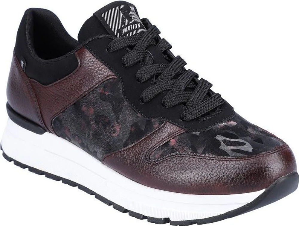 Burgundy Floral Sneaker