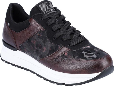 Burgundy Floral Sneaker