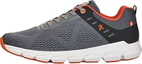 Grey/Orange Mesh Lace Up