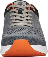 Grey/Orange Mesh Lace Up