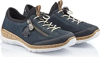 Navy Lace Up