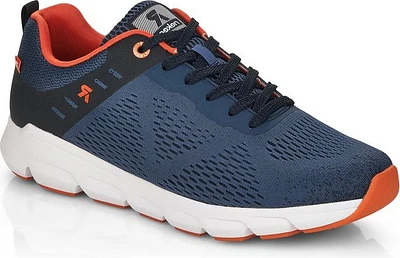 Navy Mesh Lace Up