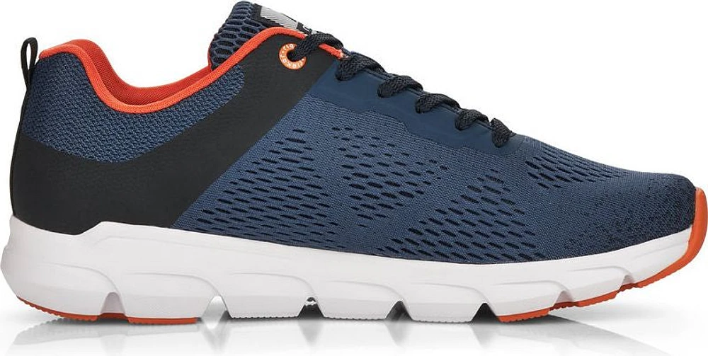 Navy Mesh Lace Up