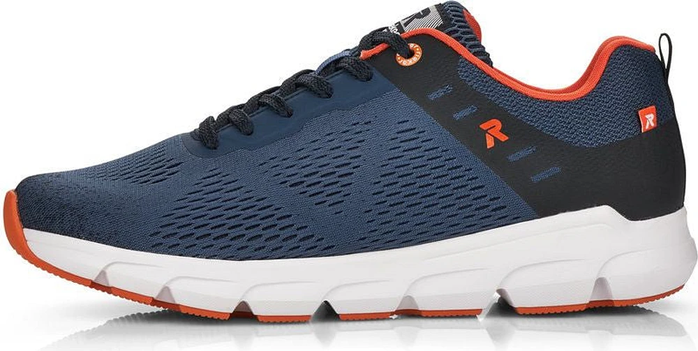 Navy Mesh Lace Up