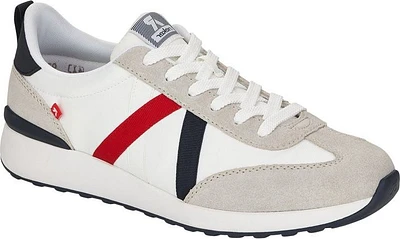 Offwhite/Red And Black Stripe Lace Up