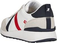 Offwhite/Red And Black Stripe Lace Up