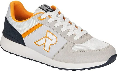 Offwhite/Yellow Lace Up
