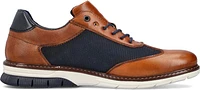 Peanut/Navy Lace Up
