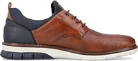Walnut /Navy Lace Up