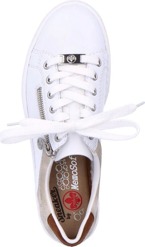 White Lace Up