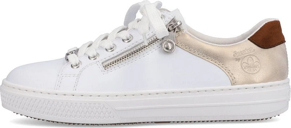 White Lace Up