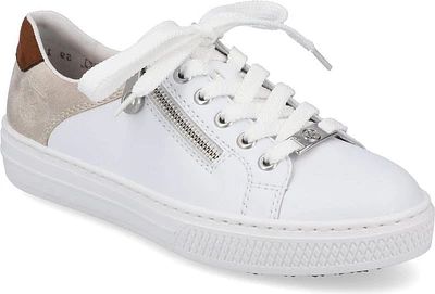 White Lace Up