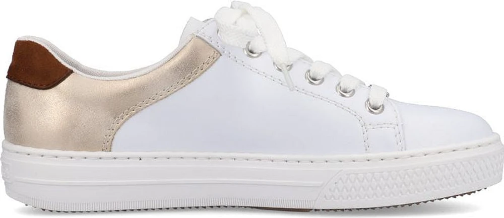 White Lace Up