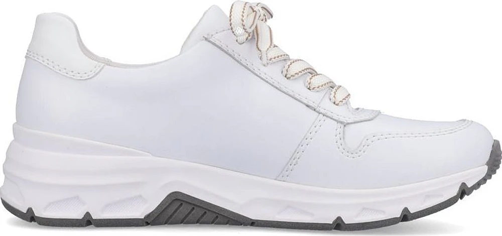 White Lace Up