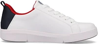 White Side Zip Sneaker