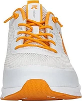 White/Yellow Accent Lace Up