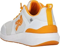 White/Yellow Accent Lace Up