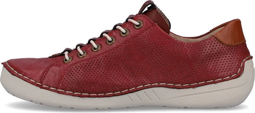 Wine Lace Up