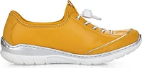 Yellow Bungee Lace Up