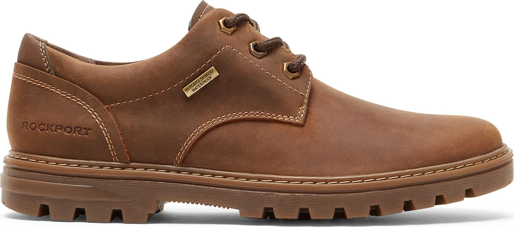 Weather Or Not Plain Toe Oxford New Tan - Wide