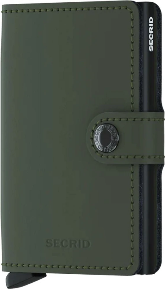 Miniwallet Matte Green-black