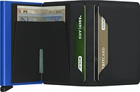 Slimwallet Matte Black & Blue