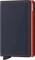 Slimwallet Matte Nightblue & Orange