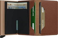 Slimwallet Saffiano Caramel