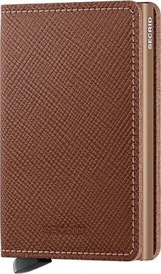 Slimwallet Saffiano Caramel
