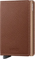 Slimwallet Saffiano Caramel