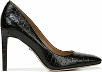 Beth Black Lucea Dress Crocodile Leather