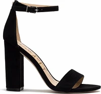Yaro Black Kid Suede Leather