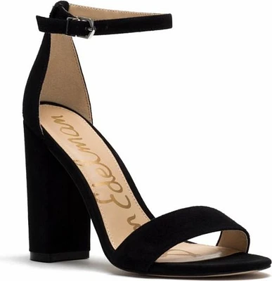 Yaro Black Kid Suede Leather