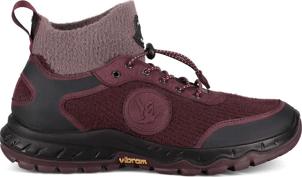 Tina Nubuck Wine Black