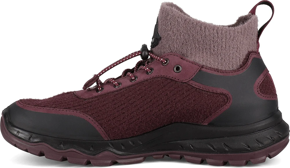 Tina Nubuck Wine Black