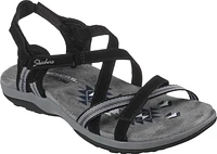 Strappy Open Toe Black Sandal