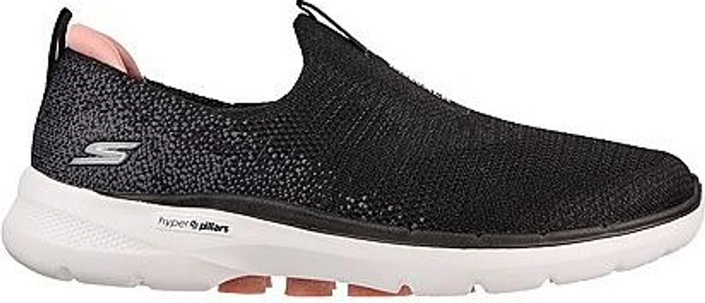 Go Walk 6 Glimmering Black/Pink